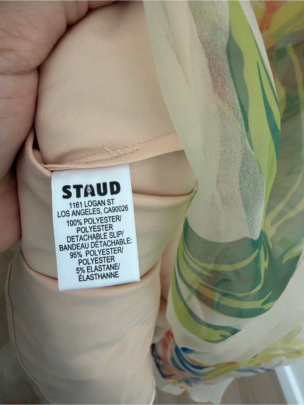 Staud Calluna maxi dress in First Bloom Day Size Small - Picture 8 of 9